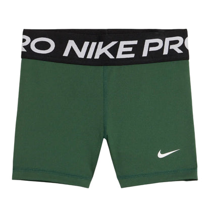 Grey Heather - Back - Nike Girls Dri-FIT Compression Shorts