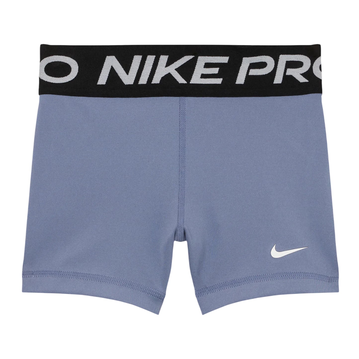 Indigo - Front - Nike Girls Dri-FIT Compression Shorts