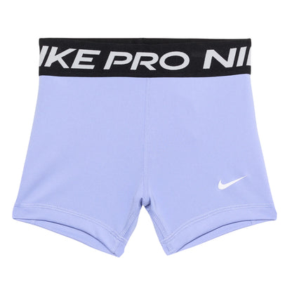 Light Thistle - Front - Nike Girls Dri-FIT Compression Shorts