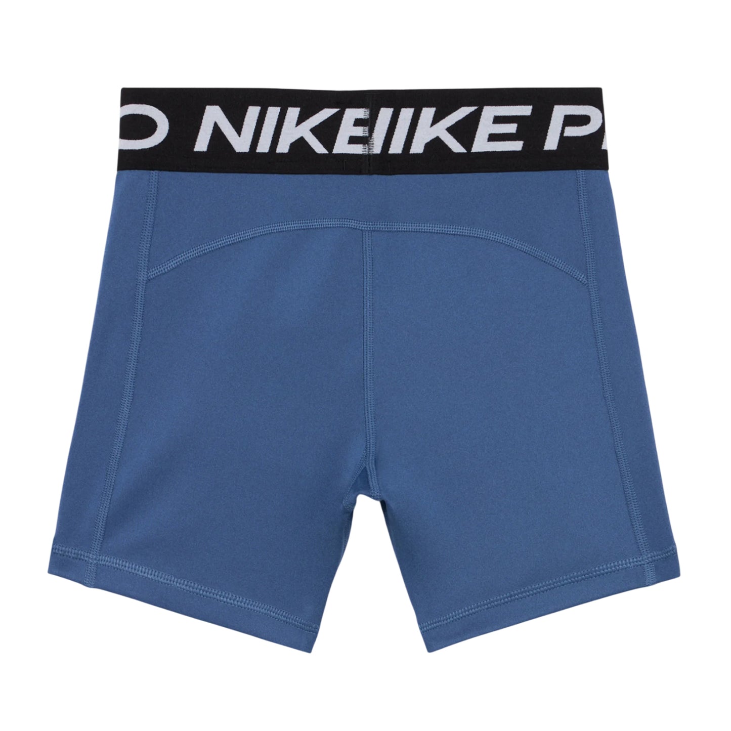 Mystic Blue - Back - Nike Girls Dri-FIT Compression Shorts