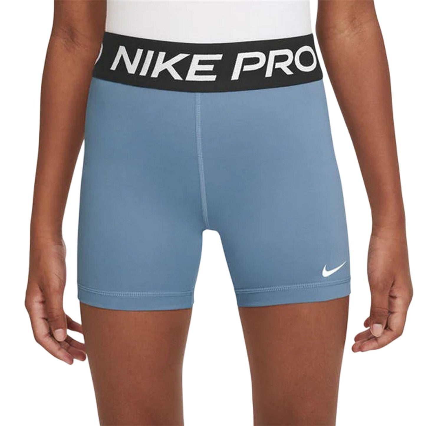 Fir - Front - Nike Girls Dri-FIT Compression Shorts