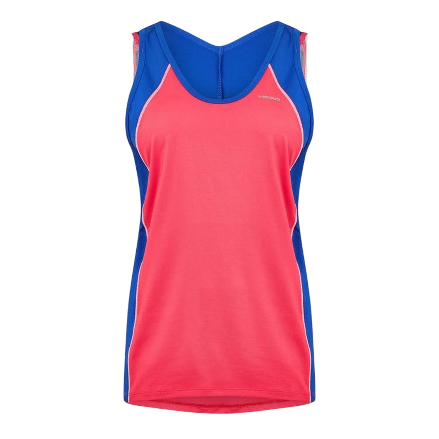 Pink - Front - Head Womens-Ladies Talia Tank Top