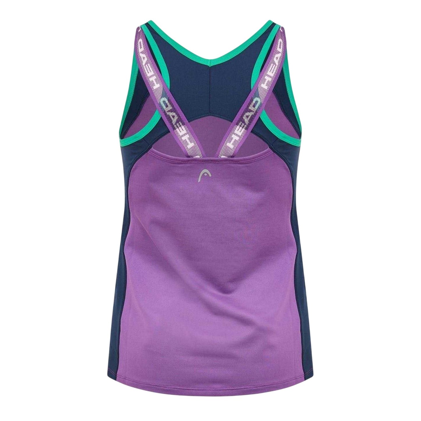 Purple - Back - Head Womens-Ladies Talia Tank Top