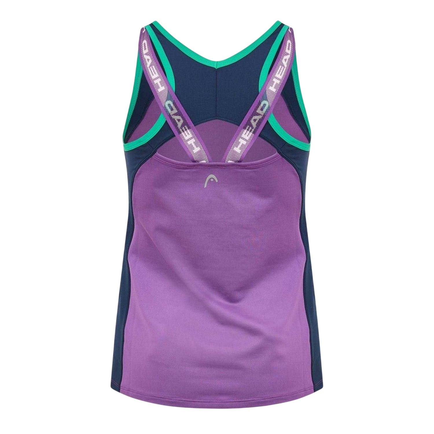 Purple - Back - Head Womens-Ladies Talia Tank Top