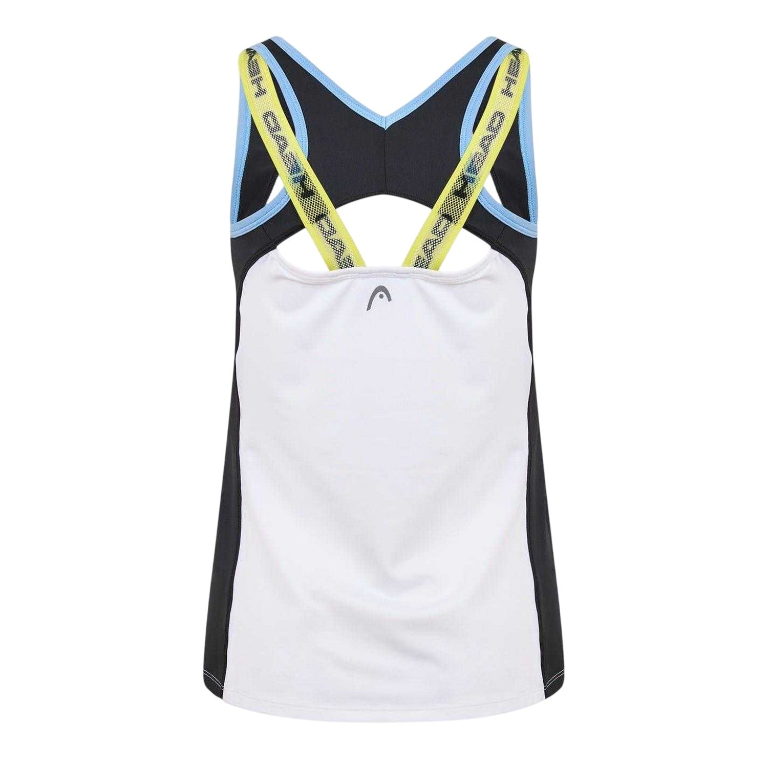 White - Back - Head Womens-Ladies Talia Tank Top
