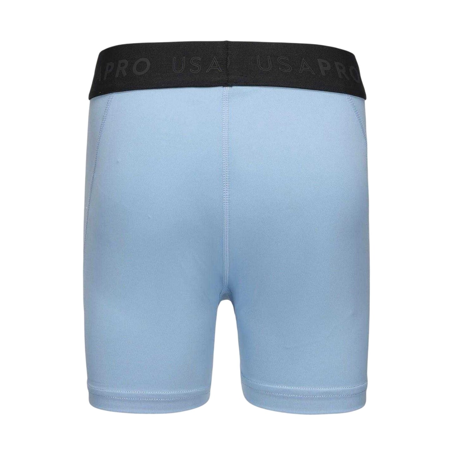 Brunnera Blue - Back - USA Pro Girls Training Shorts
