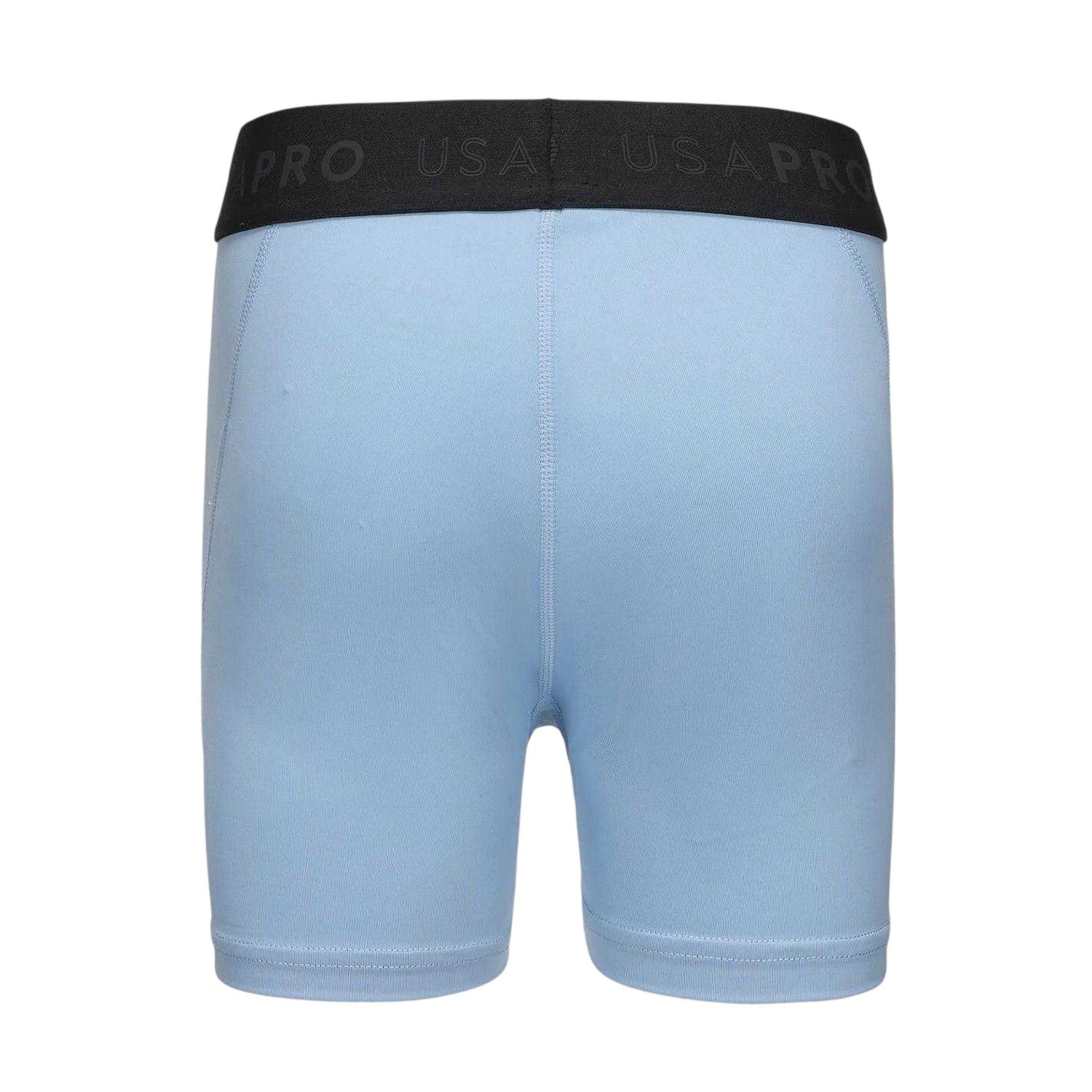 Brunnera Blue - Back - USA Pro Girls Training Shorts
