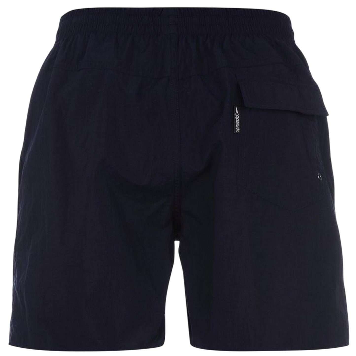 Navy - Back - Speedo Mens Essential Swim Shorts