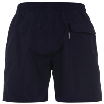 Navy - Back - Speedo Mens Essential Swim Shorts