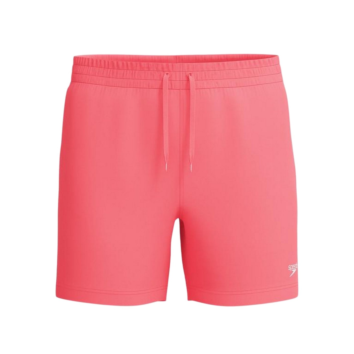 Neon Coral - Front - Speedo Mens Essential Swim Shorts