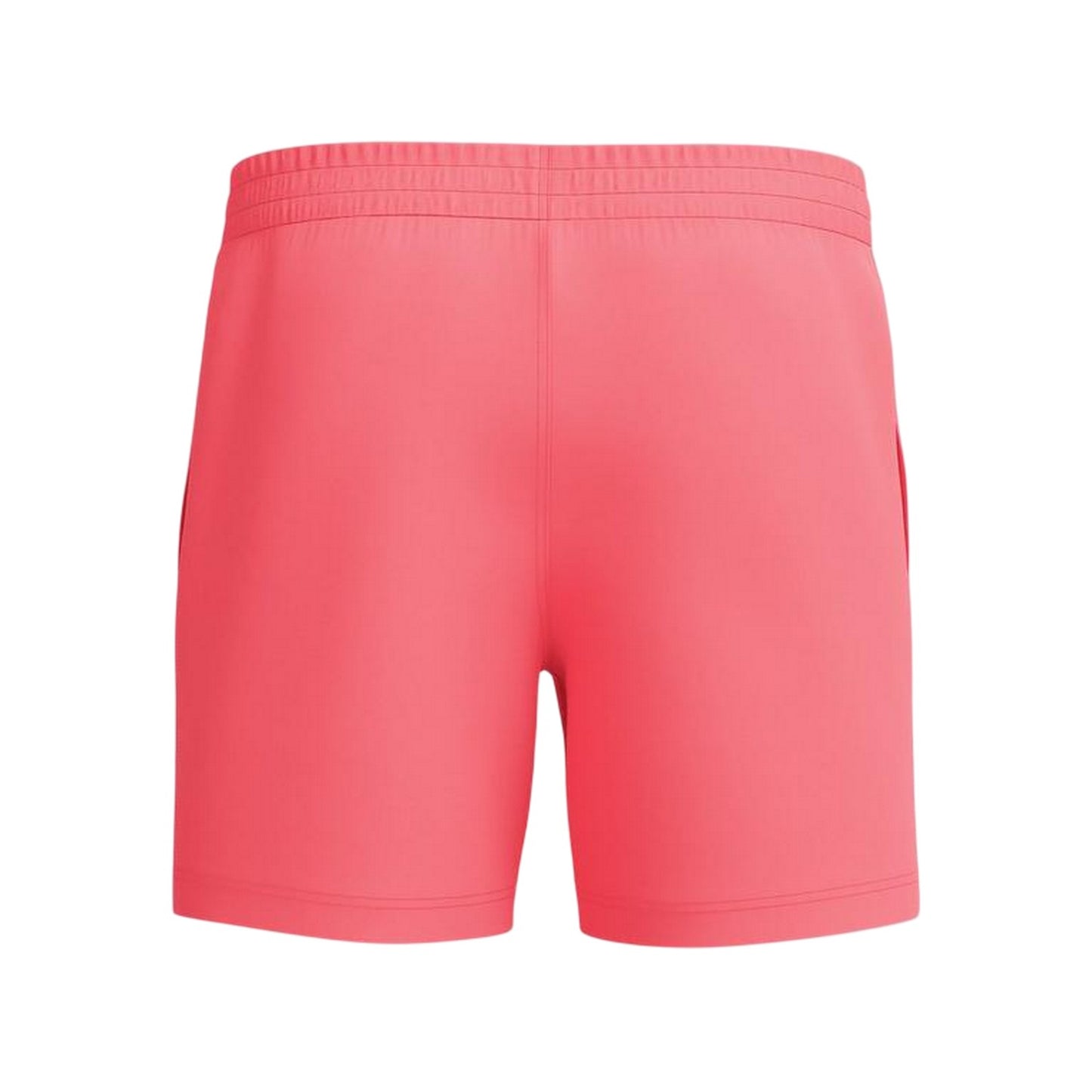 Neon Coral - Back - Speedo Mens Essential Swim Shorts