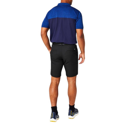 Black - Side - Calvin Klein Mens Bullet Golf Shorts