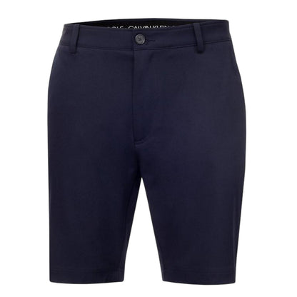 Navy - Front - Calvin Klein Mens Bullet Golf Shorts