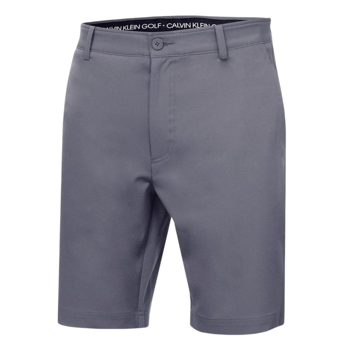 Steel - Front - Calvin Klein Mens Bullet Golf Shorts