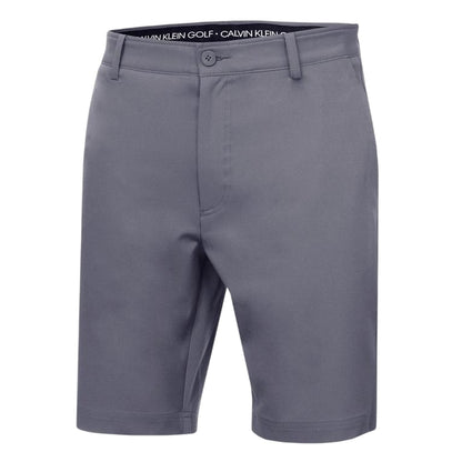 Steel - Front - Calvin Klein Mens Bullet Golf Shorts