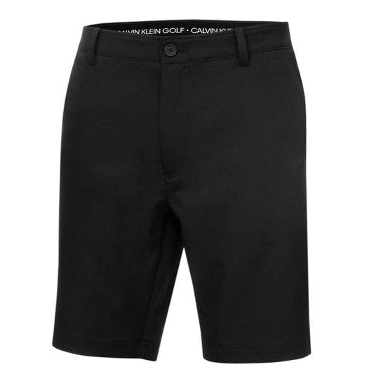 Black - Front - Calvin Klein Mens Bullet Golf Shorts