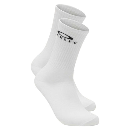 White - Front - Oakley Mens Ellipse Crew Socks (Pack of 3)