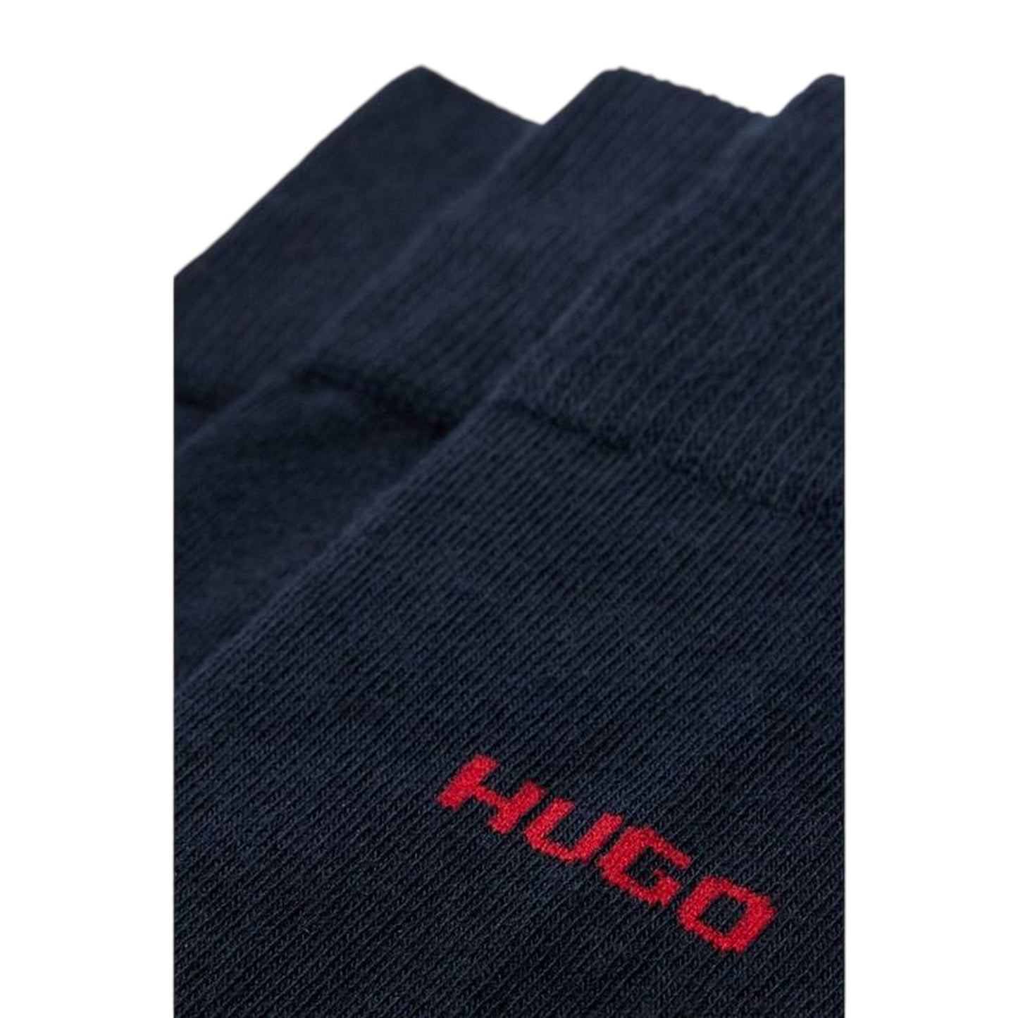 Dark Blue - Back - Hugo Mens Ankle Socks (Pack of 3)