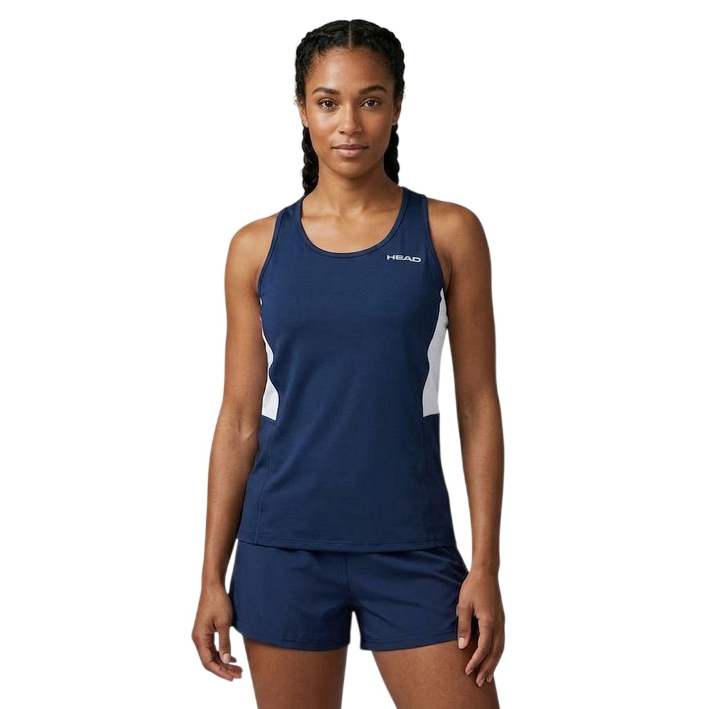 Blue - Side - Head Womens-Ladies Club Tank Top