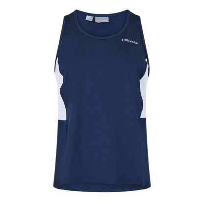 Blue - Front - Head Womens-Ladies Club Tank Top