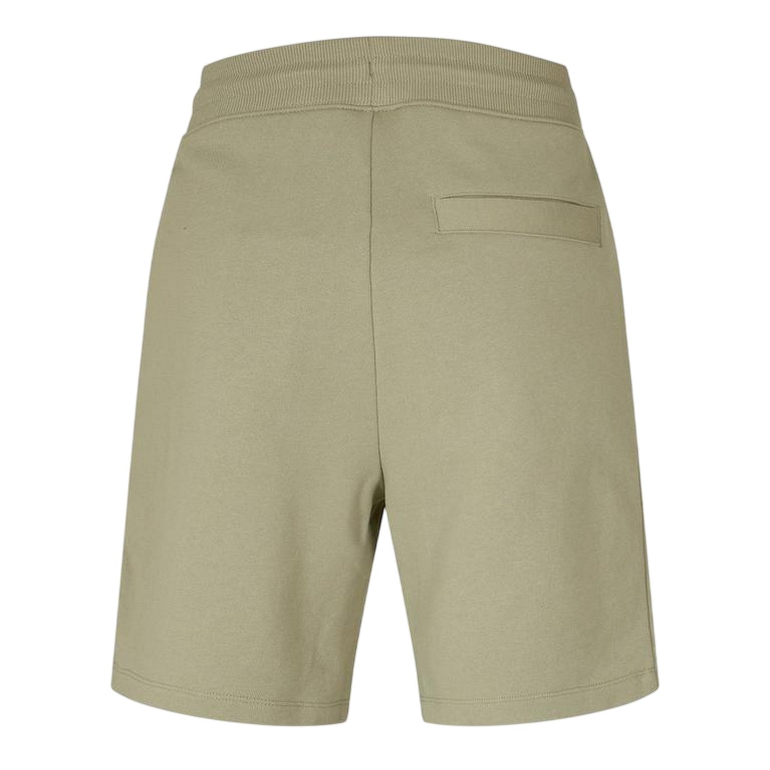 Dark Green - Back - Hugo Mens Fleece Sweat Shorts