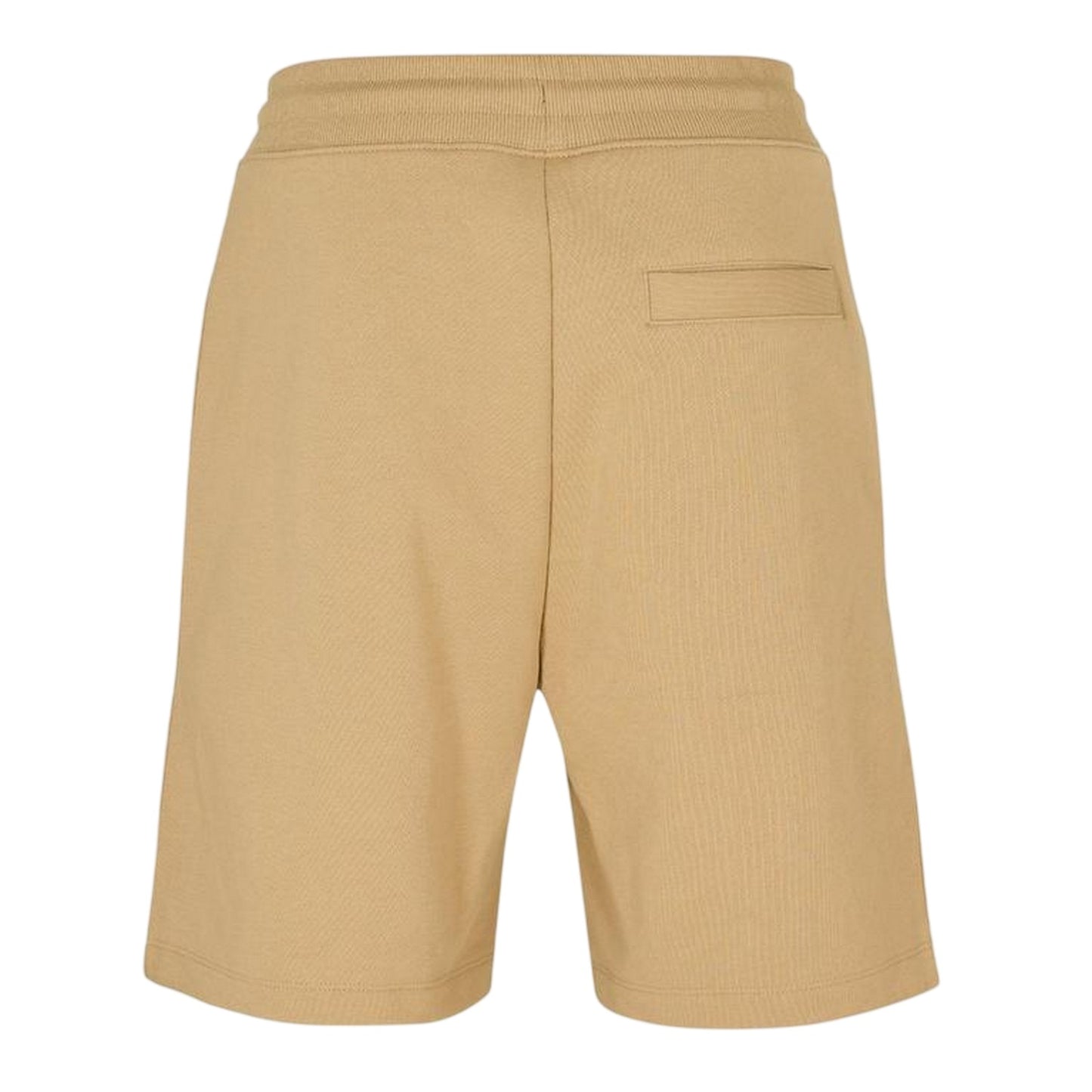 Sand - Back - Hugo Mens Fleece Sweat Shorts
