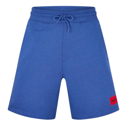 Blue - Front - Hugo Mens Fleece Sweat Shorts