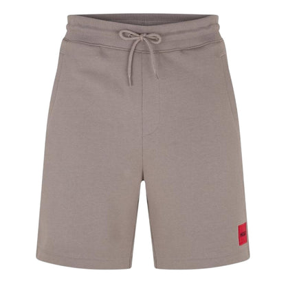 Brown - Front - Hugo Mens Fleece Sweat Shorts