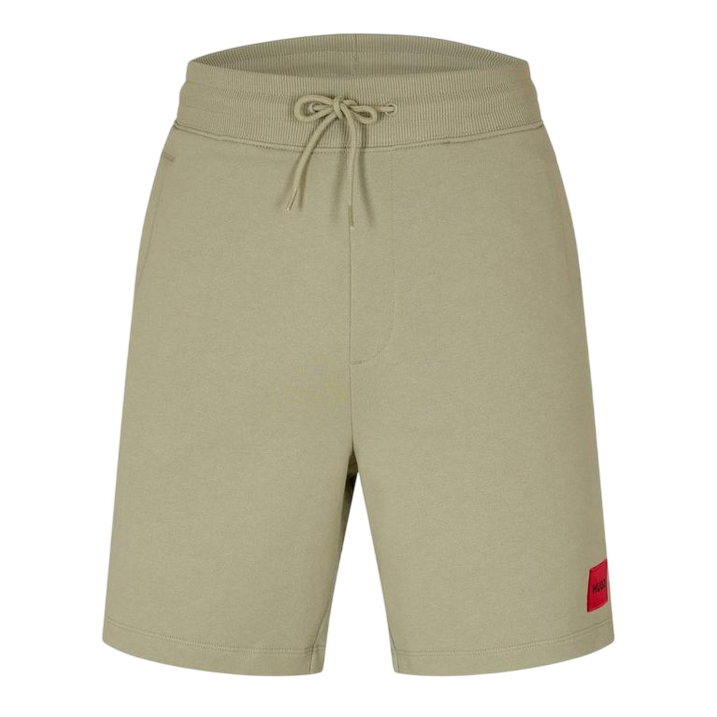 Dark Green - Front - Hugo Mens Fleece Sweat Shorts
