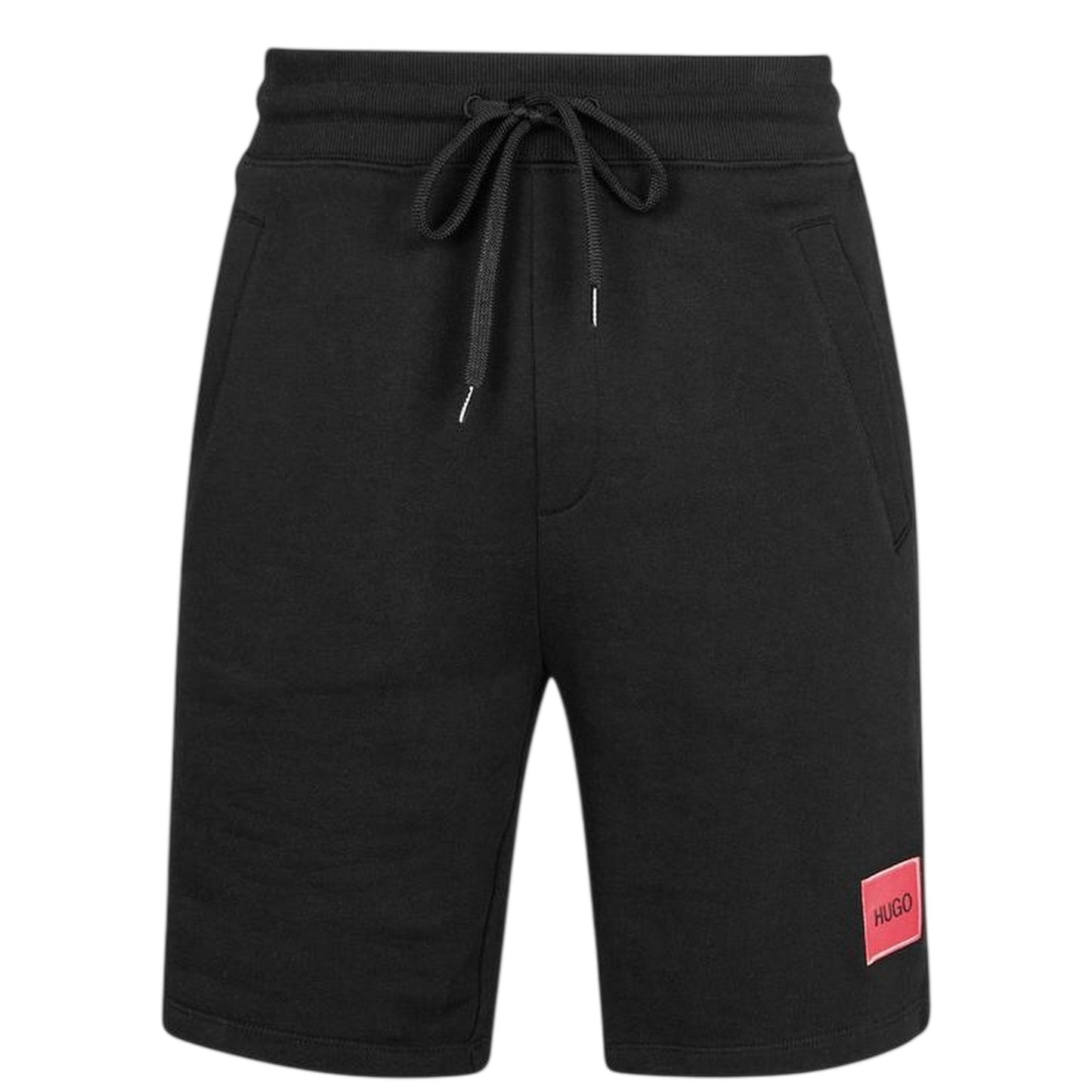 Black - Front - Hugo Mens Fleece Sweat Shorts