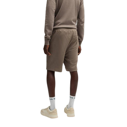 Beige - Back - Boss Mens Sewalk Shorts