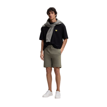 Grey - Side - Boss Mens Sewalk Shorts