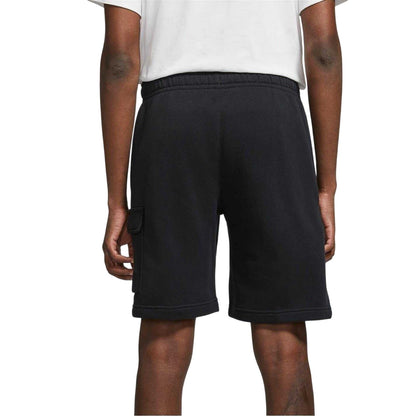 Black - Back - Nike Mens Sportswear Club Cargo Shorts