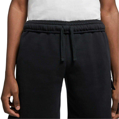 Black - Side - Nike Mens Sportswear Club Cargo Shorts