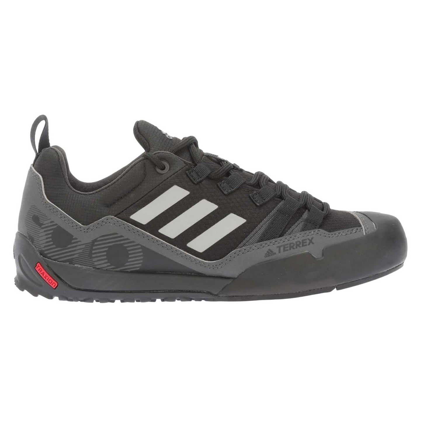 Black - Side - Adidas Unisex Adult Terrex Swift Solo 2.0 Trainers
