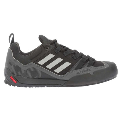 Black - Side - Adidas Unisex Adult Terrex Swift Solo 2.0 Trainers