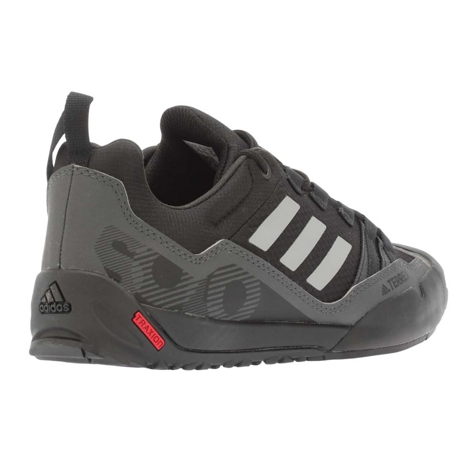 Black - Back - Adidas Unisex Adult Terrex Swift Solo 2.0 Trainers