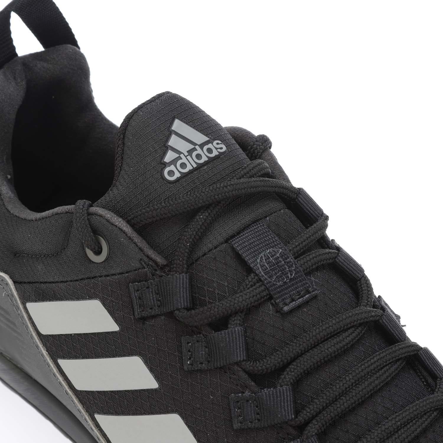 Black - Pack Shot - Adidas Unisex Adult Terrex Swift Solo 2.0 Trainers