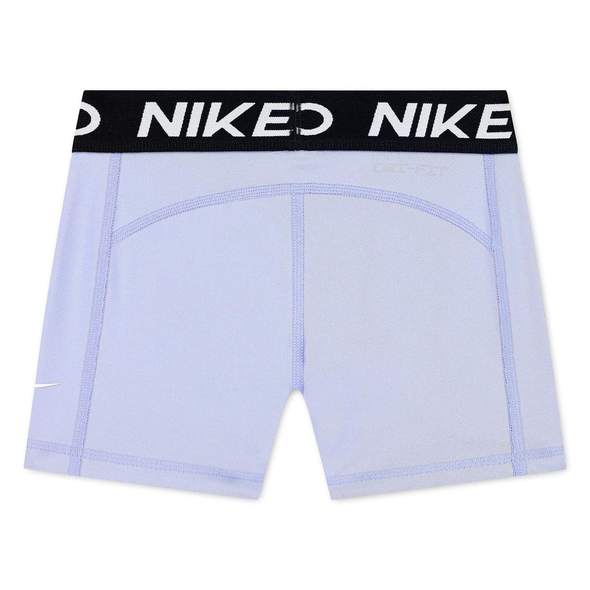 Light Thistle - Back - Nike Girls Pro Athletic Compression Shorts