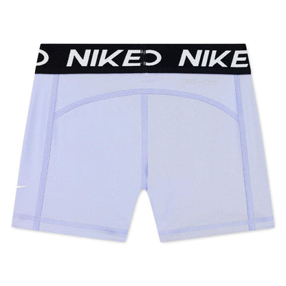 Light Thistle - Back - Nike Girls Pro Athletic Compression Shorts