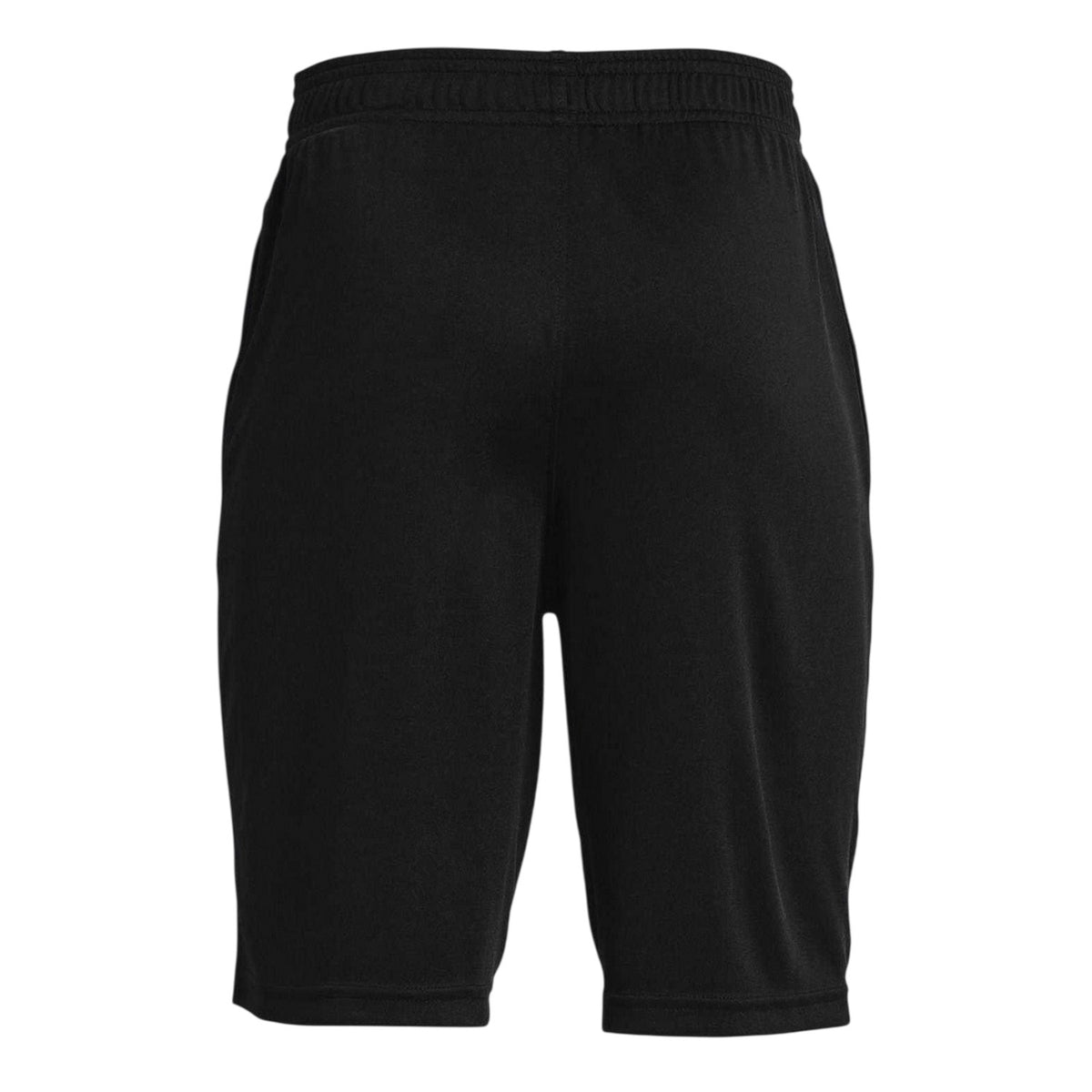 Black-White - Back - Under Armour Childrens-Kids Prototype Logo Shorts