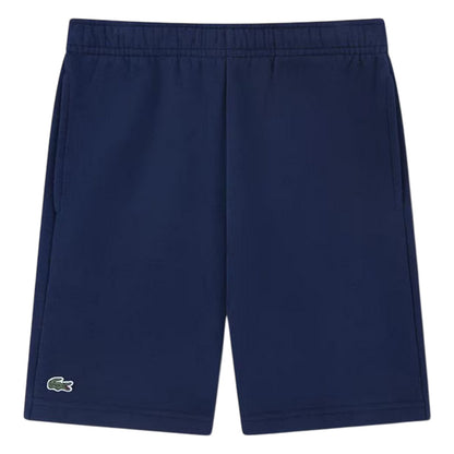 Navy - Front - Lacoste Childrens-Kids Embroidered Logo Shorts