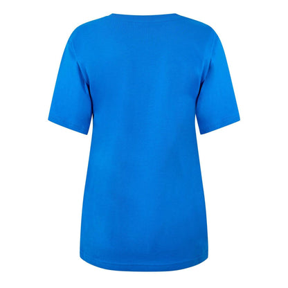 Blue - Back - Puma Womens-Ladies Logo T-Shirt