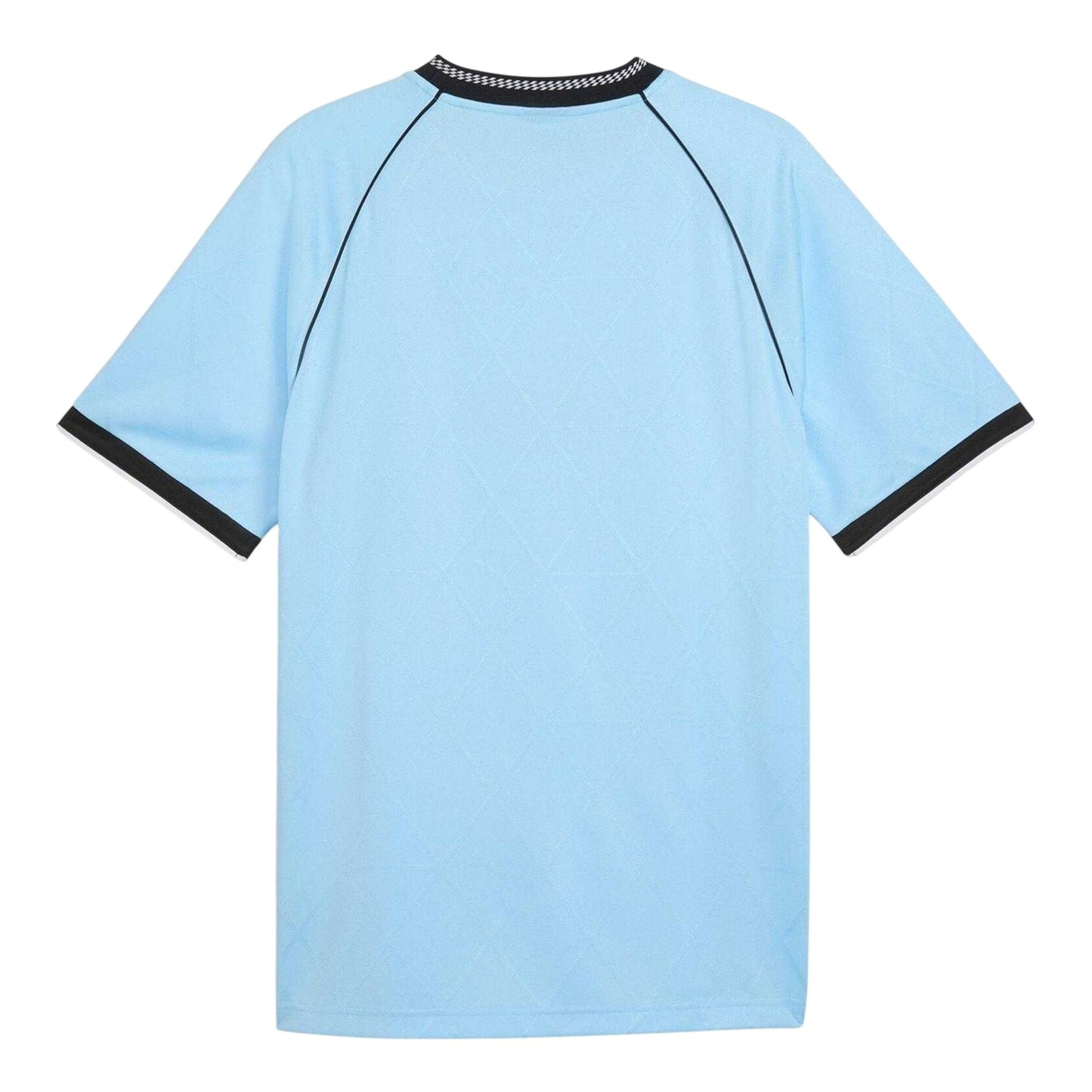 Vibrant Blue - Back - Puma Mens Geometric Pattern Sport T-Shirt