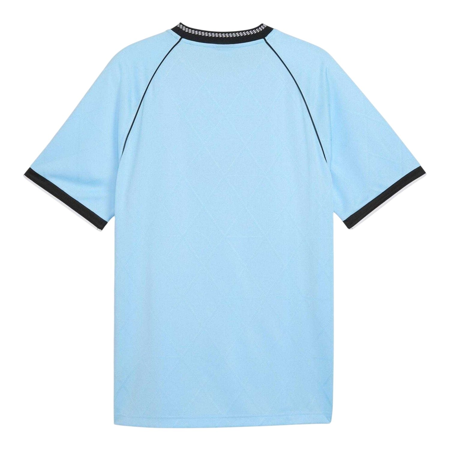 Vibrant Blue - Back - Puma Mens Geometric Pattern Sport T-Shirt