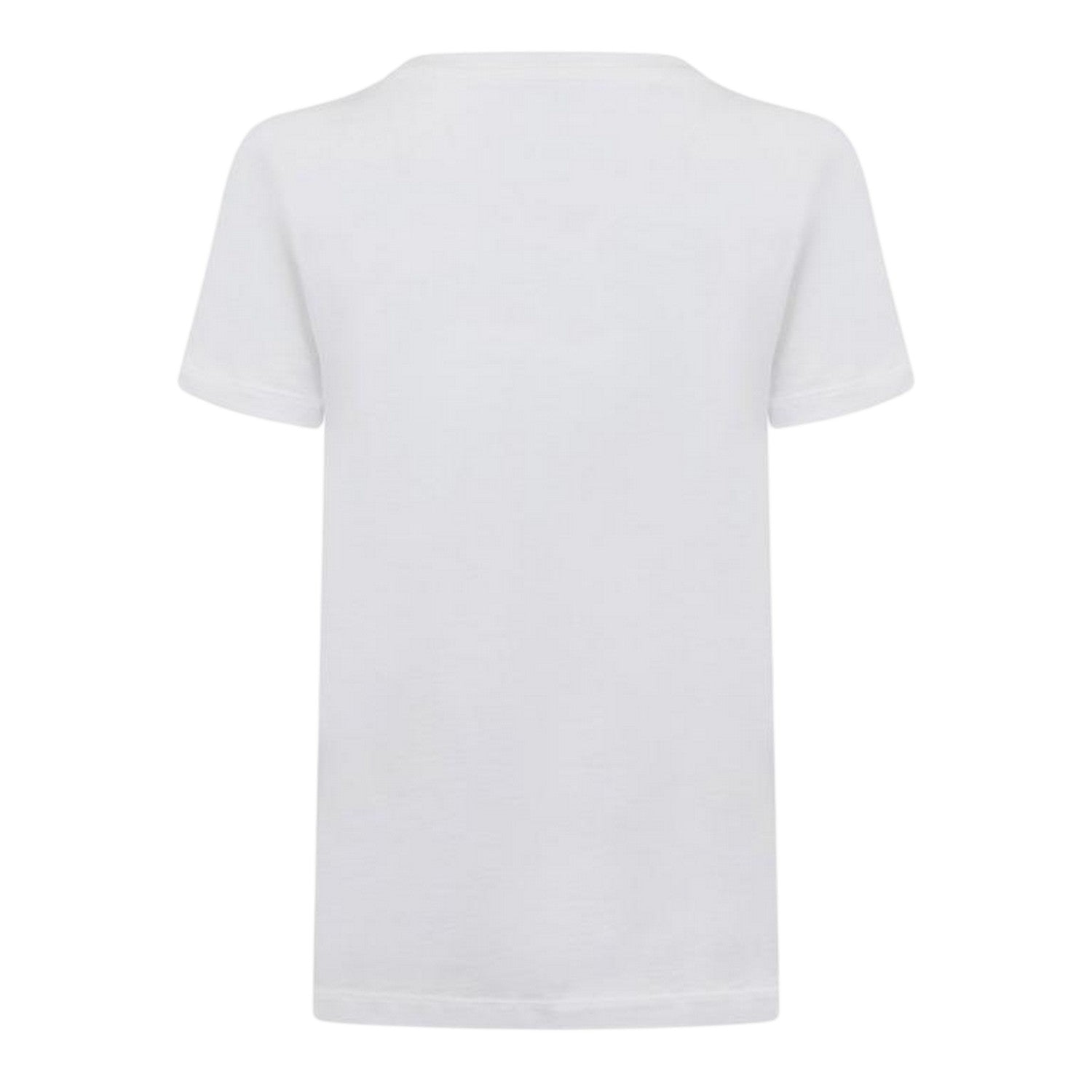 White - Back - Reebok Womens-Ladies Logo Regular T-Shirt