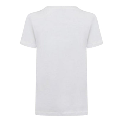 White - Back - Reebok Womens-Ladies Logo Regular T-Shirt