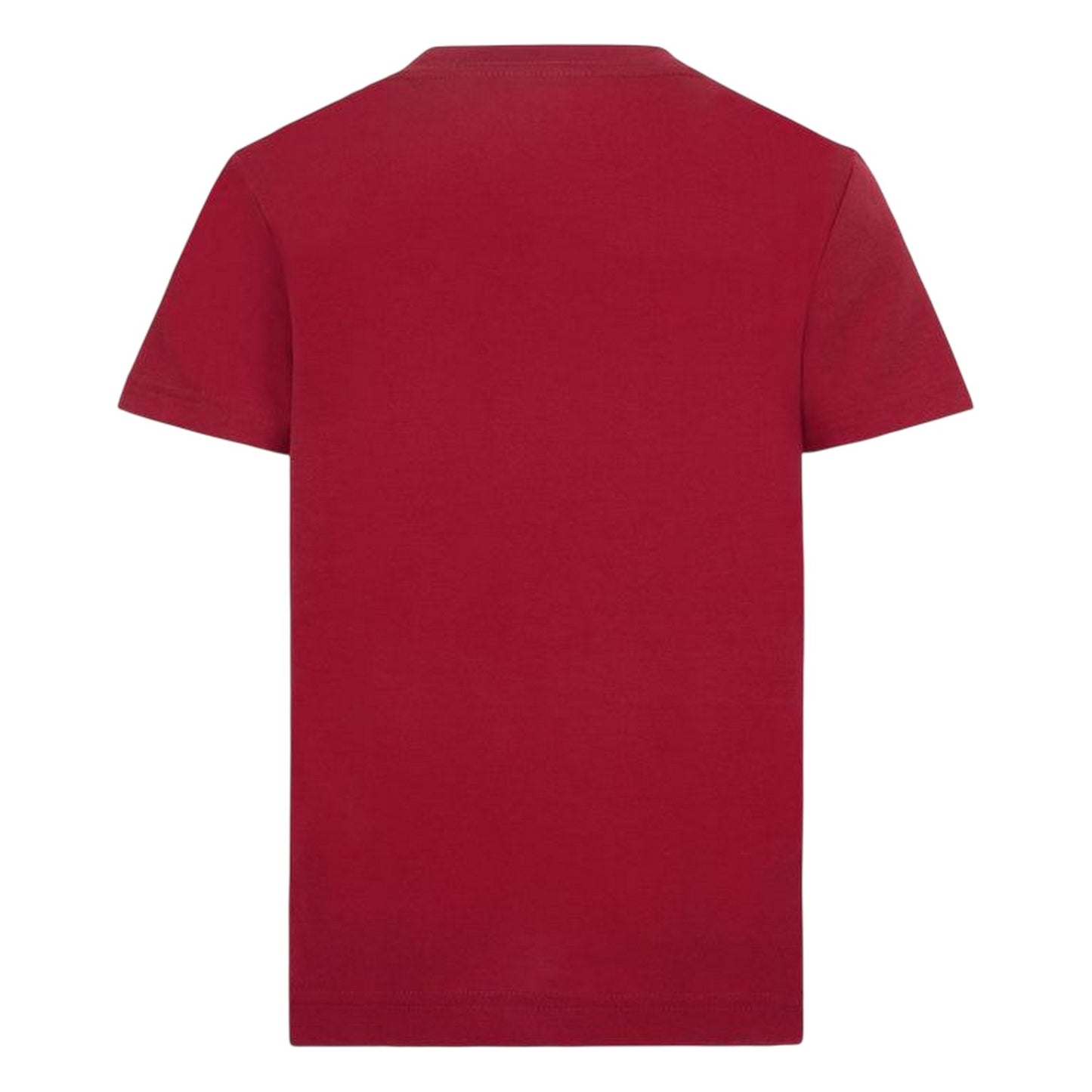 Red - Back - Nike Childrens-Kids Air Jordan Big Logo T-Shirt