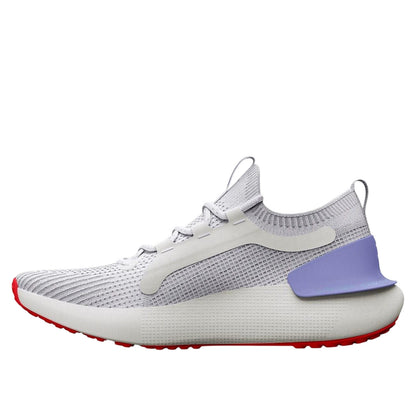 White - Side - Under Armour Womens-Ladies Hovr Phantom 3 SE Running Shoes