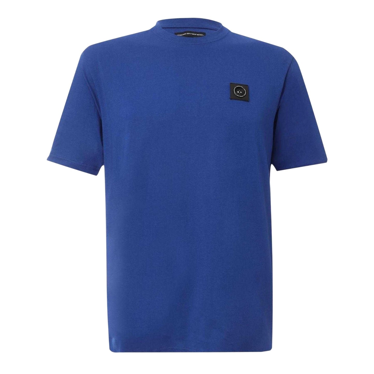 Blue - Front - Marshall Artist Mens Siren Logo Cotton Regular T-Shirt